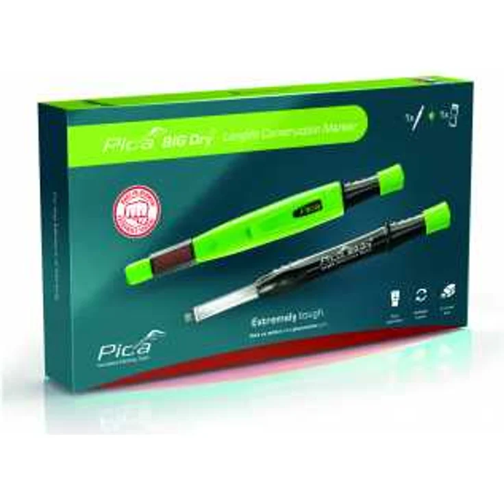 Pica Marker BIG Dry Longlife Construction Marker Vorteils Box ( 6095 ) + 12x Ersatz Mine – Bild 2