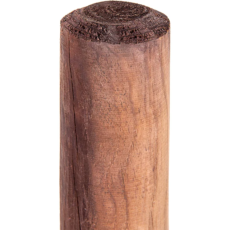1 St. Palisade 8cmØ x 50cm Höhe Holzpfahl Baumpfahl Pfahl Zaunpfahl