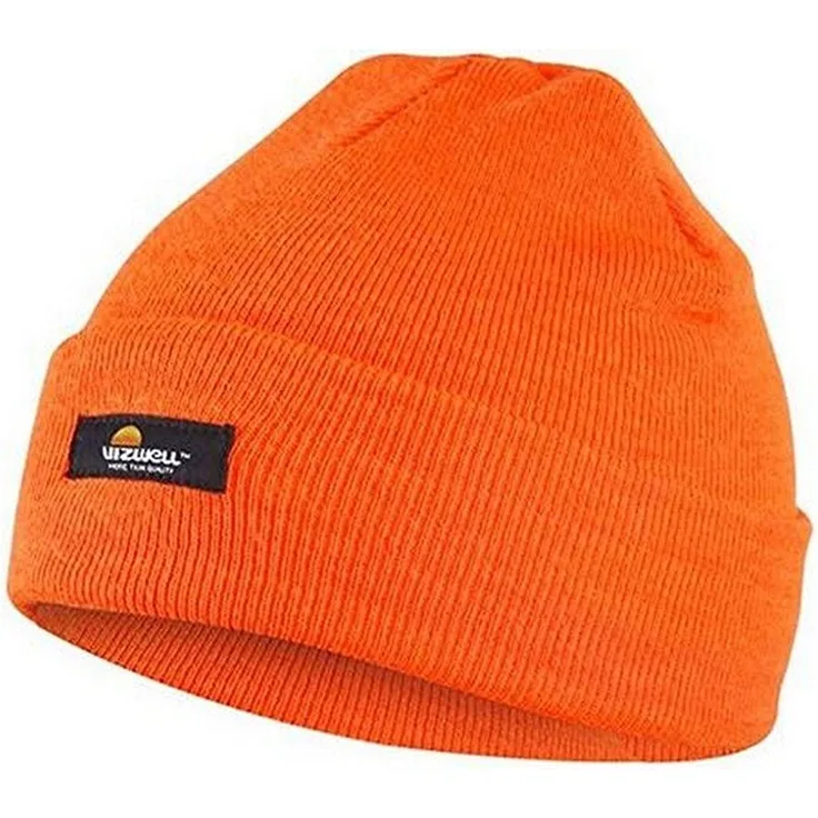 Arbeitsmütze Warnschutz-Wintermütze, Orange Größe Einheitsgöße