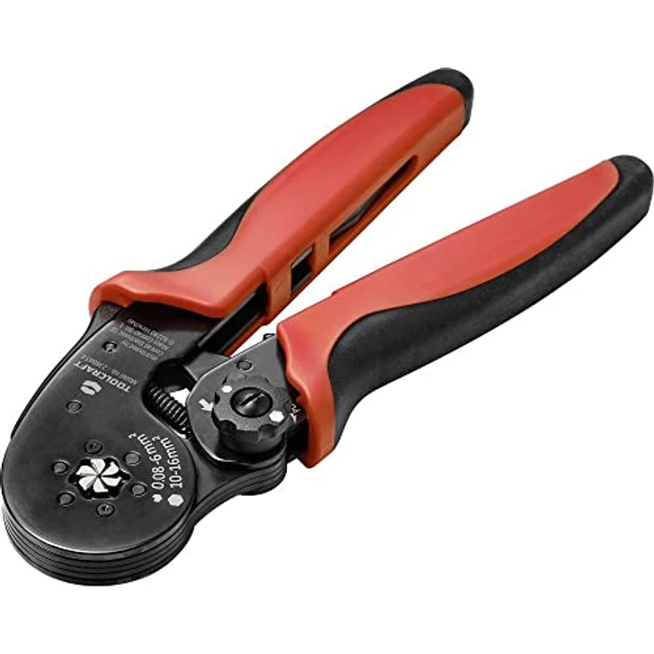 TOOLCRAFT TO-7165962 Crimpzange Aderendhülsen 0.08 bis 6.0mm² mit Schnellverstellung – Bild 3