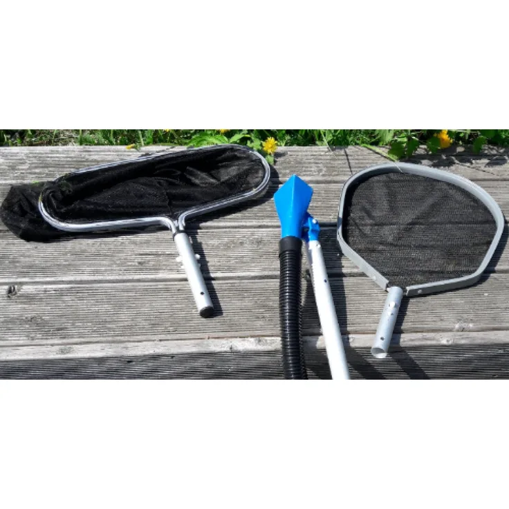 Heissner Teichsauger-Erweiterung (Saugschlauch, Düse, 2x Kescher) (ZF640-00)