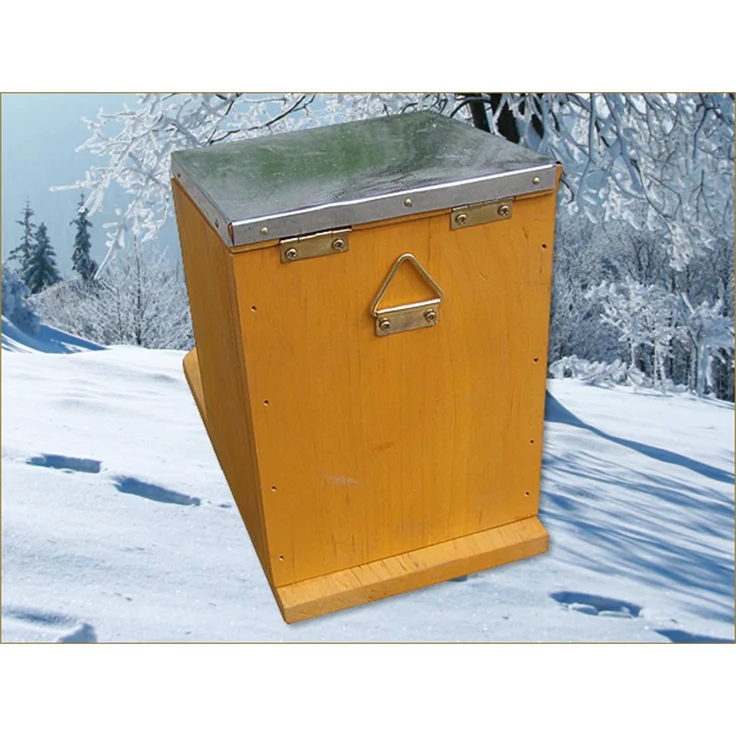 Eichhörnchen Futterhaus Futterautomat Futterstation Holz Plexiglas Zinkdach – Bild 2