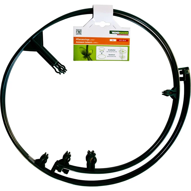 Windhager Pflanzenring Vario 30 - 40 cm, 3 Stück – Bild 2