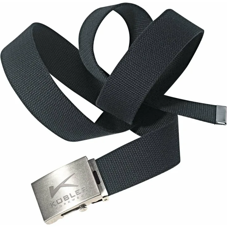 Kübler Gürtel aus Kofferband, Farbe: anthrazit 84019113