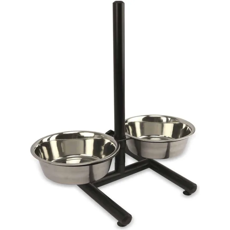 Hundenapf-Set, 2x2400 ml