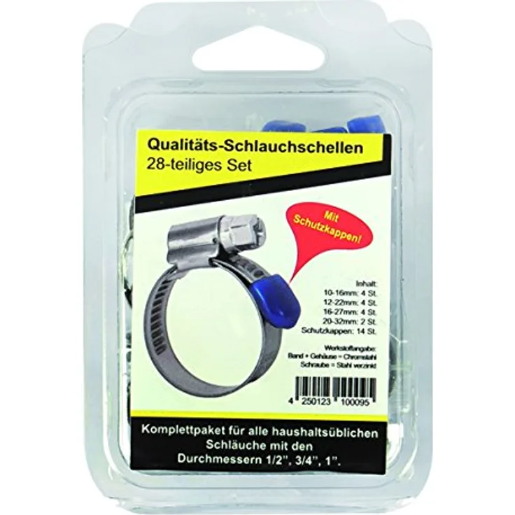 Kash 3771310001 Schlauchschelle 10 - 32mm 28-teilig