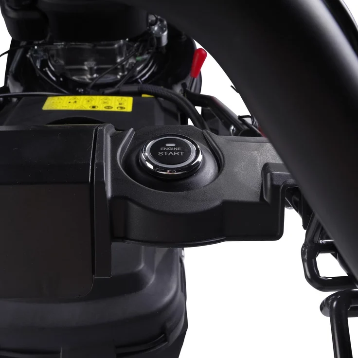 BRAST Rasenmäher Benzin 3,0kW (4,1PS) mit Antrieb Elektrostart 41cm Schnittbreite 40L Fangkorb Stahlgehäuse 144ccm - Preisvergleich – Bild 2