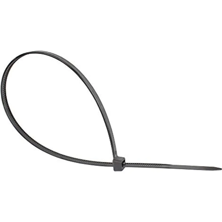 Good Connections Kabelbinder 200 mm x 4,8 mm, schwarz, UL, UV-resistent, -40 °C bis und85 °C, 100 Stück, Good Connectio