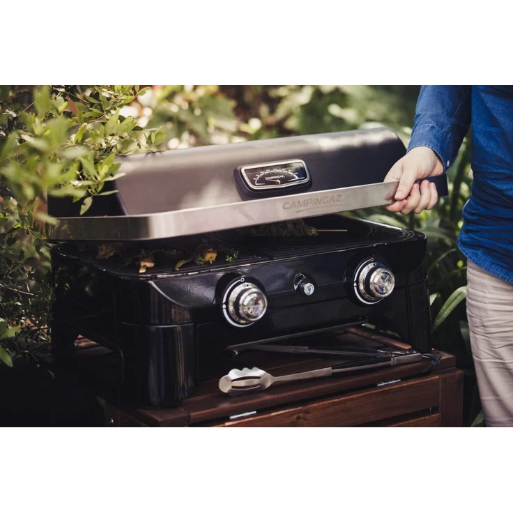 Campingaz Gasgrill Attitude 2100 LX Grill, schwarz, mit Culinary Modular System, 58 x 36 cm Grillfläche – Bild 6