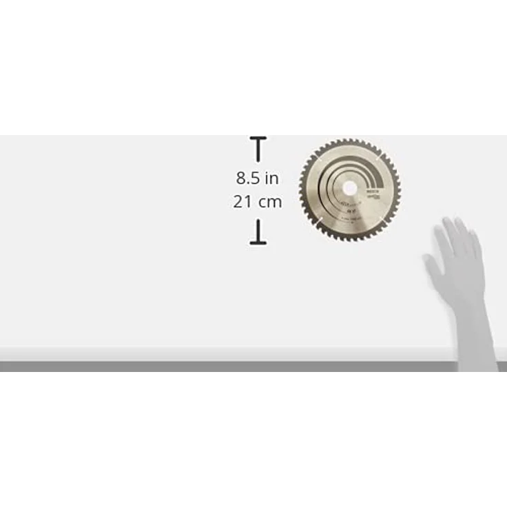 Bosch Professional Kreissägeblatt Optiline Wood (für Holz, 216 x 30 x 2 mm, 48 Zähne, Zubehör Kreissäge) – Bild 4