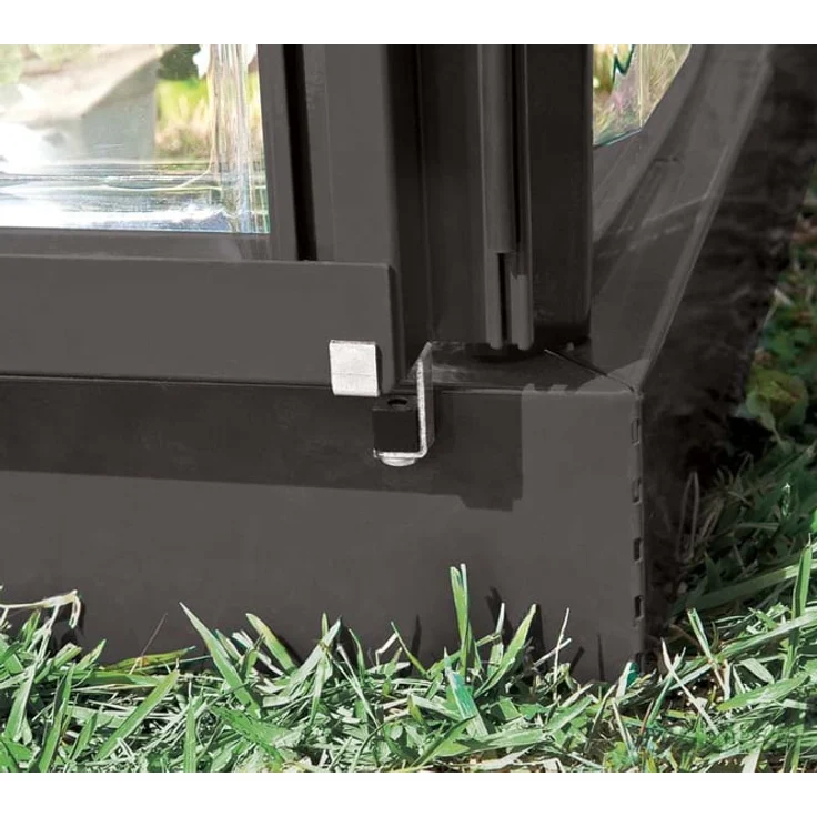 Palram Gewächshaus Hybrid 6x10 grau – Bild 4