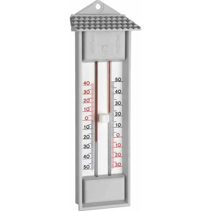 TFA DOSTMANN Max/Min-Thermometer ''Maxima-Minima'' grau