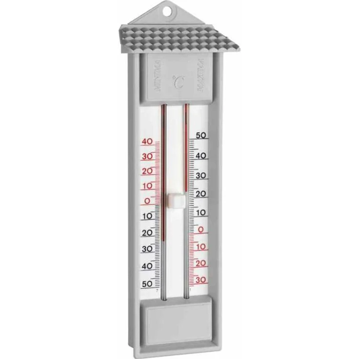 TFA DOSTMANN Max/Min-Thermometer ''Maxima-Minima'' grau