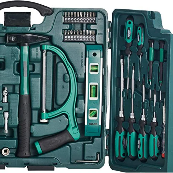 Brüder Mannesmann M29085 Premium Universal und Haushalts-Werkzeugkoffer, 89-tlg – Bild 4