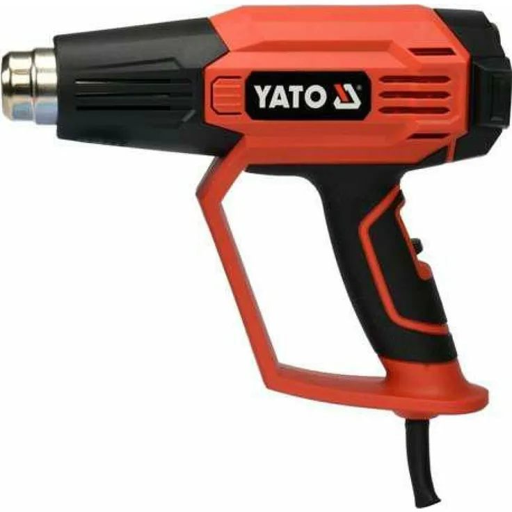 YATO TASCHENLAMPE 1600W 50-650C 2 GESCHWINDIGKEITEN LCD + SPEICHER