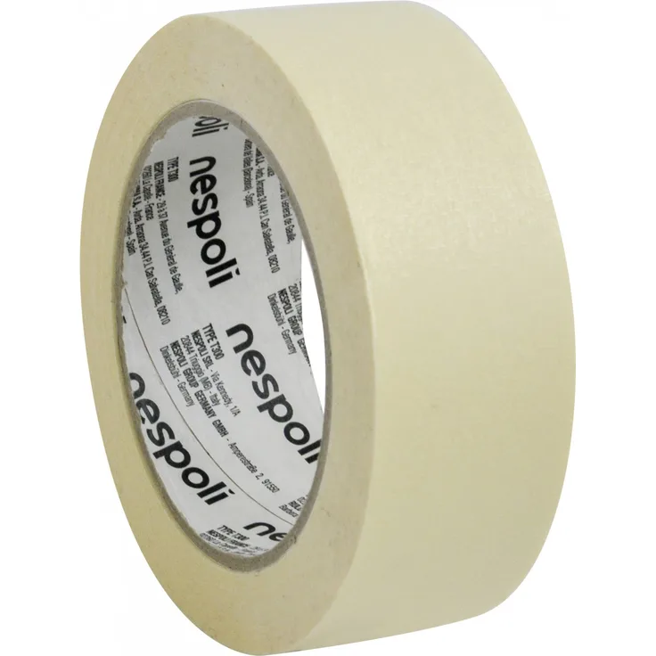 Flachkreppband 38 mm x 50 m hitzebeständig bis 80° 38 mm x 50 m