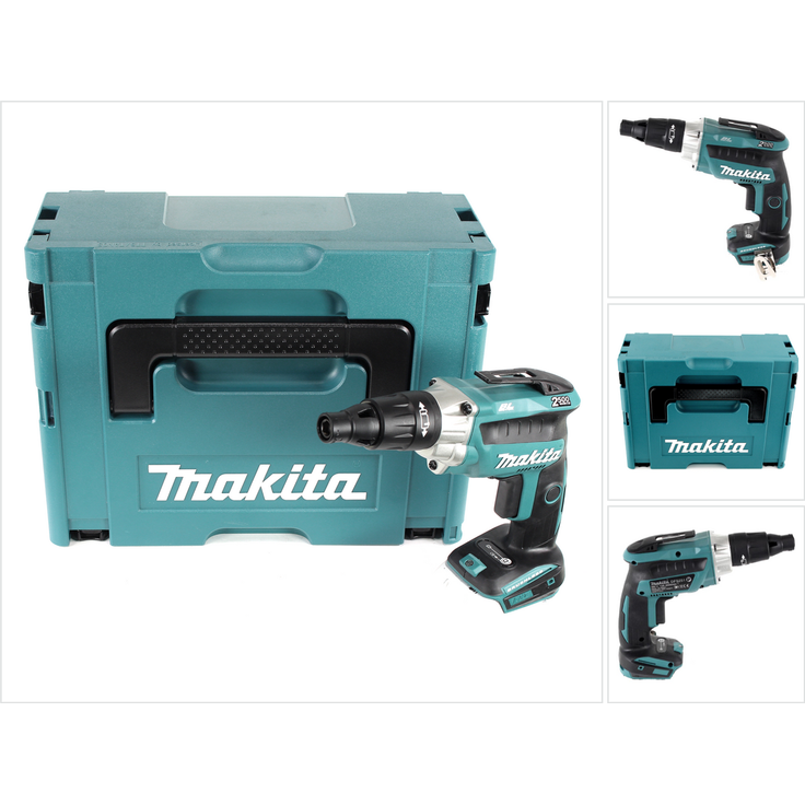 Makita DFS251ZJ 18 V Li-Ion Trockenbauschrauber Brushless Solo im Makpac - ohne Akku, ohne Ladegerät – Bild 2