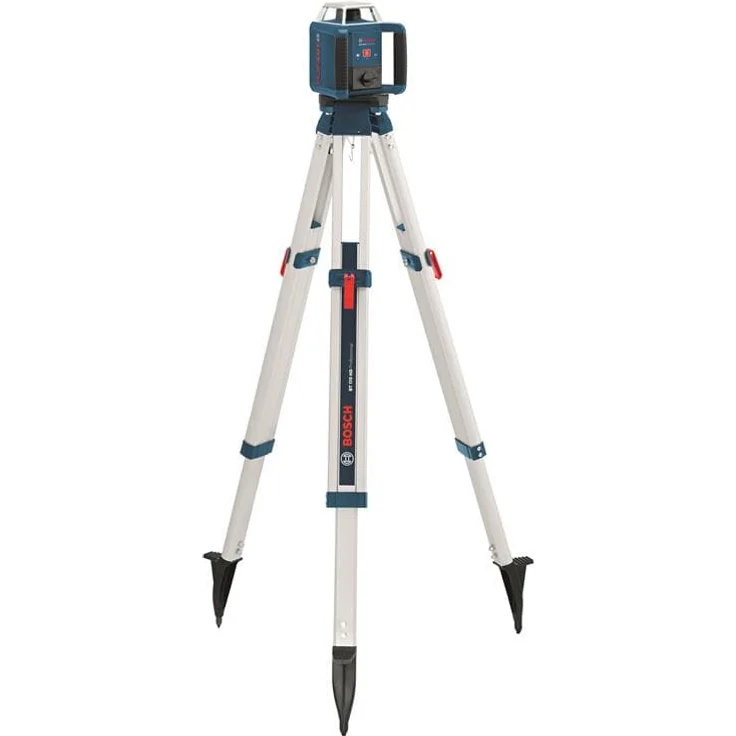 Bosch Professional Rotationslaser GRL 400 H Set 06159940JY (im Koffer, Stativ, Messlatte, Empfänger, Zubehör) – Bild 2
