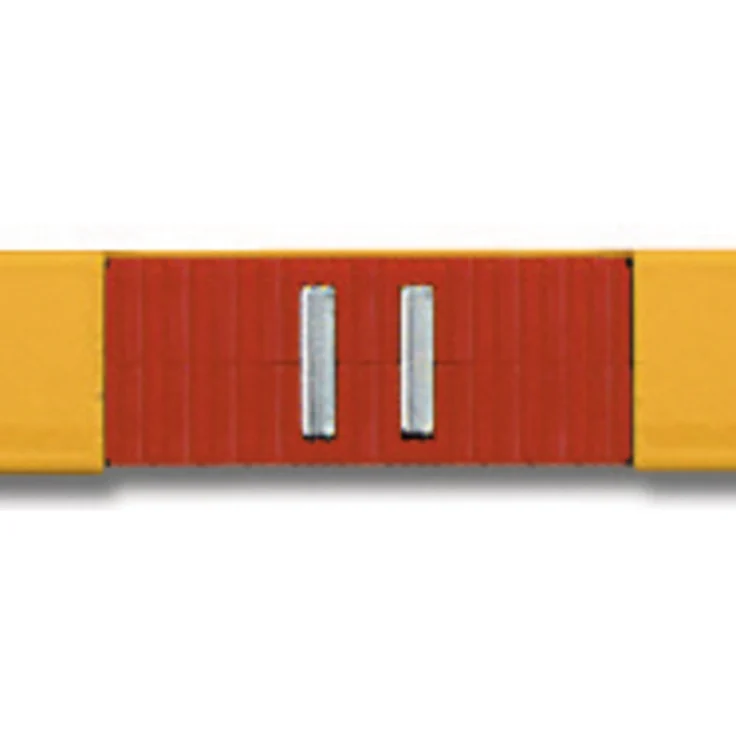 STABILA Magnet-Wasserwaage Type 70 M, 150 cm, leichtes Alu-Profil, starkes Seltenerd-Magnetsystem, 1 Horizontal-Libelle, 1 Vertikal-Libelle, Made in Germany – Bild 6