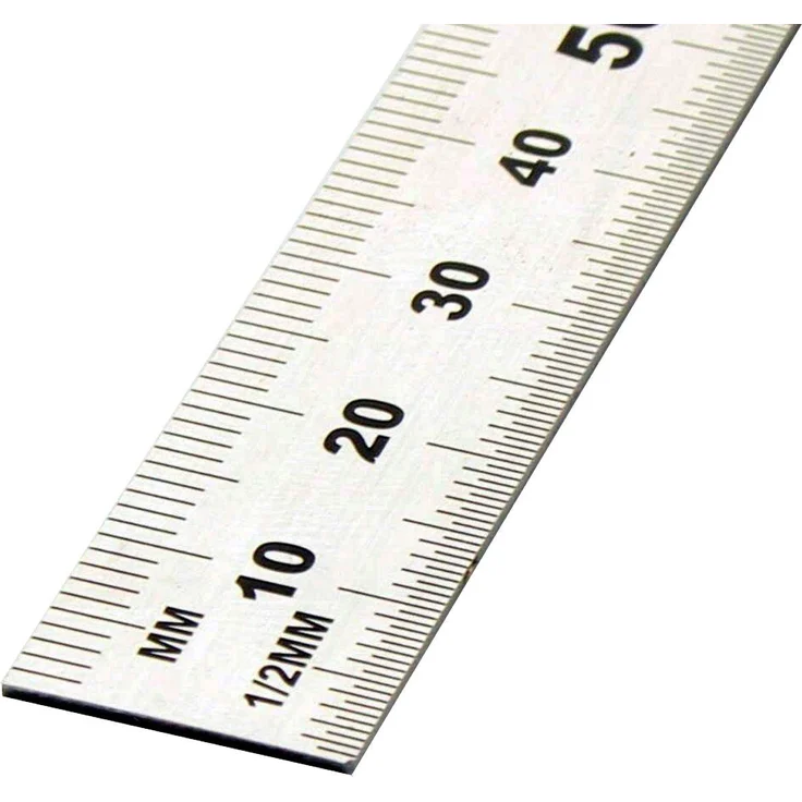 Stahllineal 50 cm – Bild 3