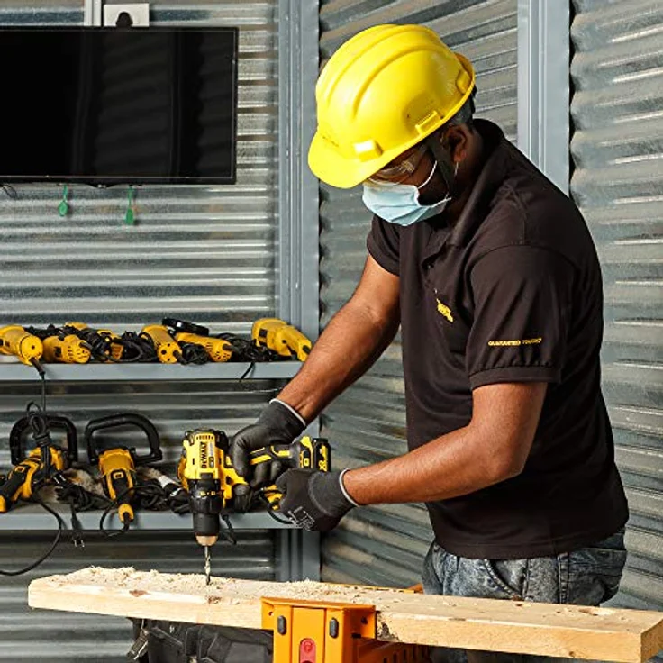 Dewalt Akku-Bohrschrauber (18V, 1.5 Ah, bürstenlos, mit Zwei-Gang-Vollmetallgetriebe, 15 Drehmomentstufen, zwei Akkus, System-Schnellladegerät und Tstak-Box) DCD777S2T – Bild 8