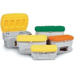 Streugutbehälter SB 550, Polyethylen, 550 l, Deckel orange