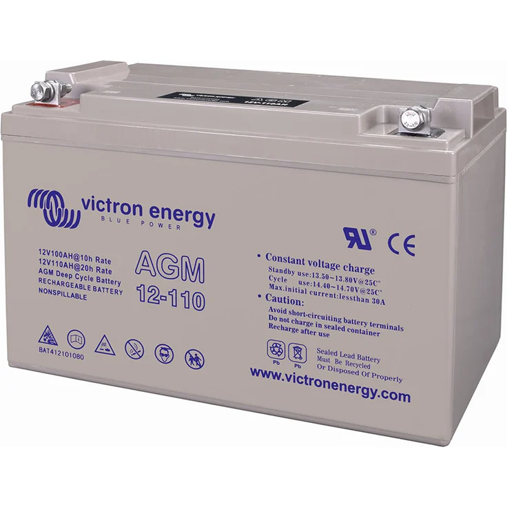 Victron AGM 12V 110Ah Deep Cycle Akku Akkue – Bild 3