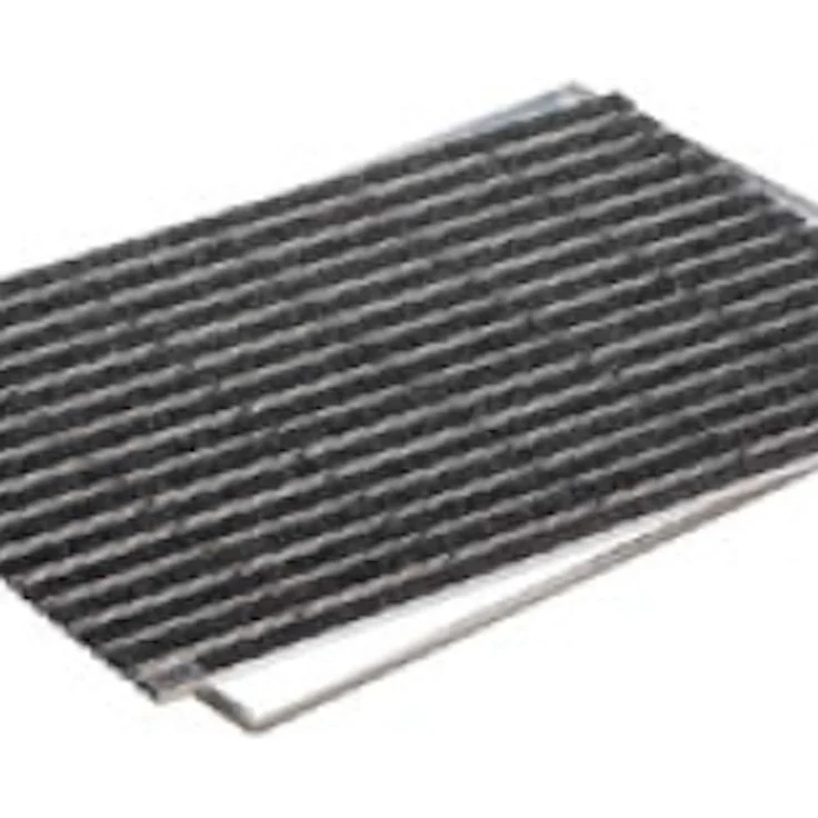 ACO Self® Schuhabstreifer Rips Anthrazit mit Alu Winkelrahmen-75 cm x 50 cm (B x H) – Bild 1