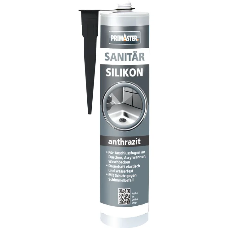Primaster Sanitär Silikon anthrazit 310 ml