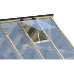 Palmako Gewächshaus Emilia, 13,8 m², grau kesseldruckimprägniert - Preisvergleich