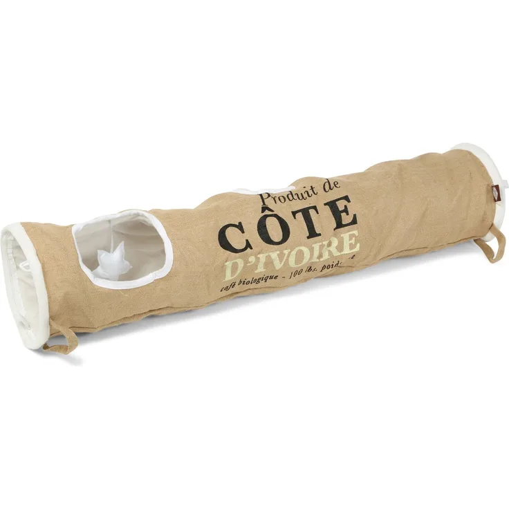 DundD Homecollection Spieltunnel Jute 120x25x25 cm Côte d'Ivoire