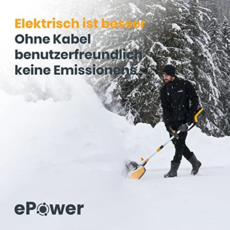 Stiga Akku-Schneefräse ST 300e, Arbeitsbreite 30 cm, inklusive Akku und Ladegerät – Bild 5