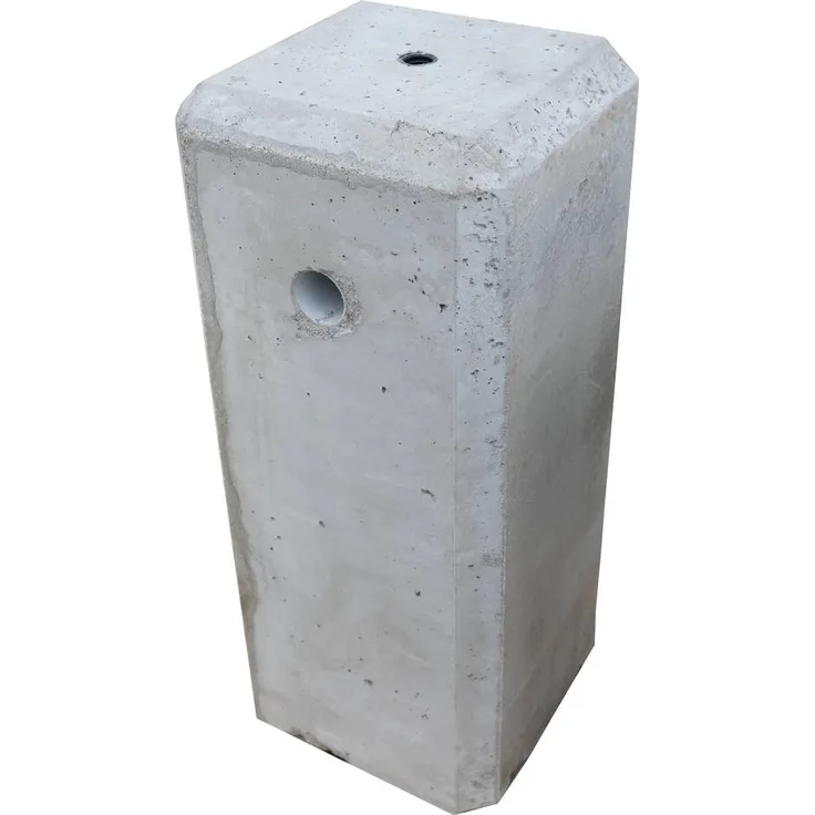Alphatec Fertigfundament aus Beton für Wallbox Mini Stele & Ladesäule Twin