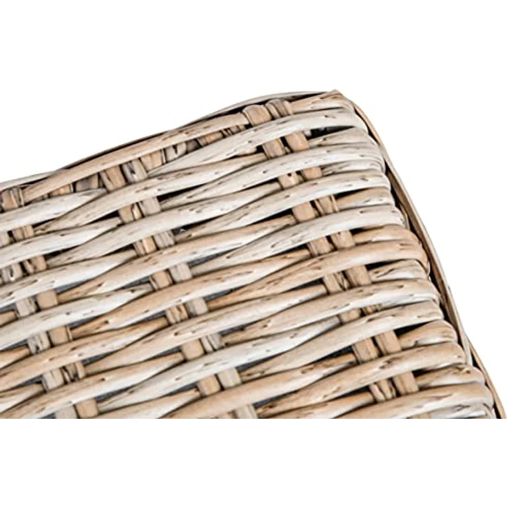 Greemotion Hunde-Sofa Größe S, 95 x 15 x 65 cm, stabiles Stahlgestell mit Rattan-Geflecht, 6 kg, Hundebank, Hundeplatz, Indoor & Terrasse – Bild 6