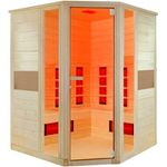 Interline Summer Infrarotkabine Wärmekabine Ruby Eckmodell Natur - Preisvergleich