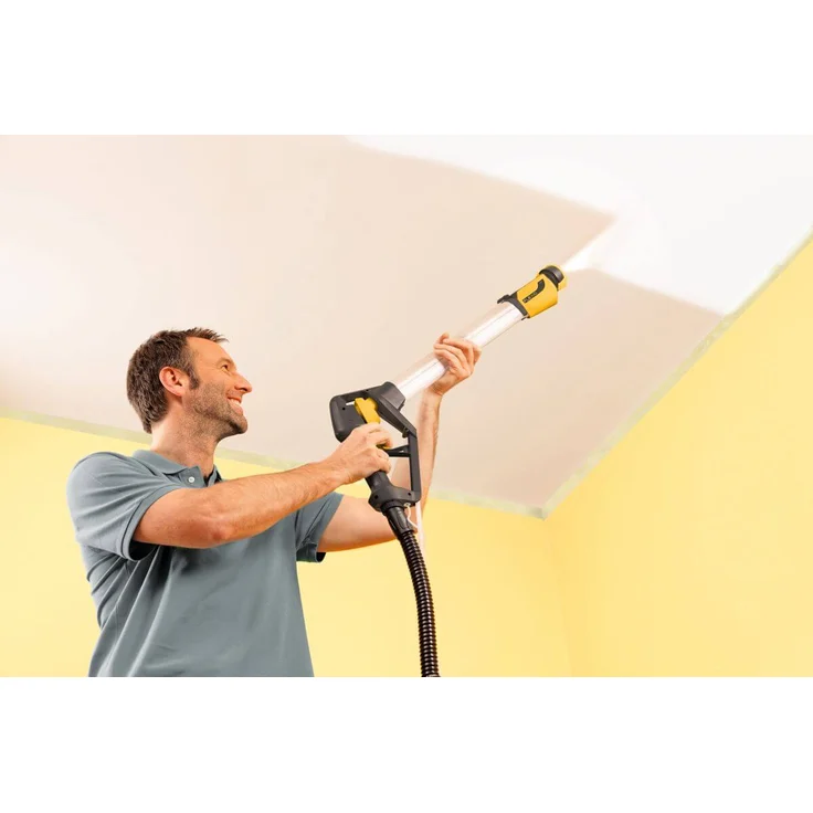 WAGNER Farbsprühsystem W 950 FLEXiO für Dispersions- und Latexfarben, Lacke & Lasuren, 15 m²/5 min, Behälter 800 ml, 630 W, Schlauch 3,5 m, Lanze, Selbstreinigung – Bild 7