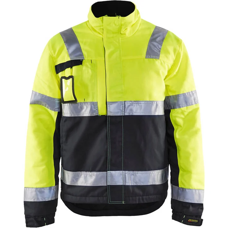 Blakläder Winterjacke wasserdicht 4862 L, gelb-marineblau – Bild 1
