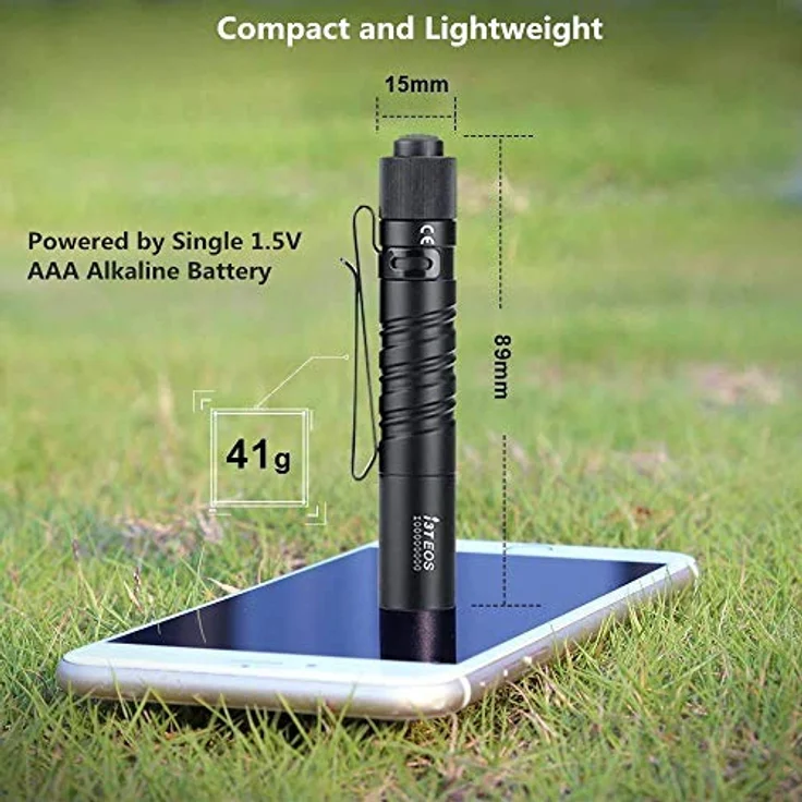 OLight i3T-EOS LED Taschenlampe batteriebetrieben 180lm 39g – Bild 5