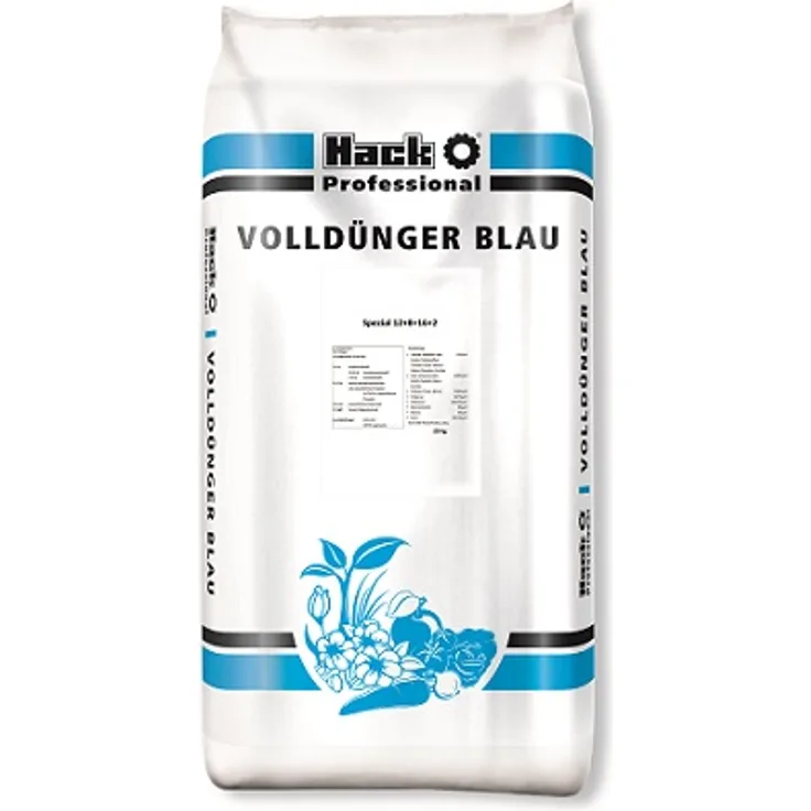 Hack Profi Volldünger Blau Spezial Blau-Dünger NPK 12+8+16 +2 25 kg