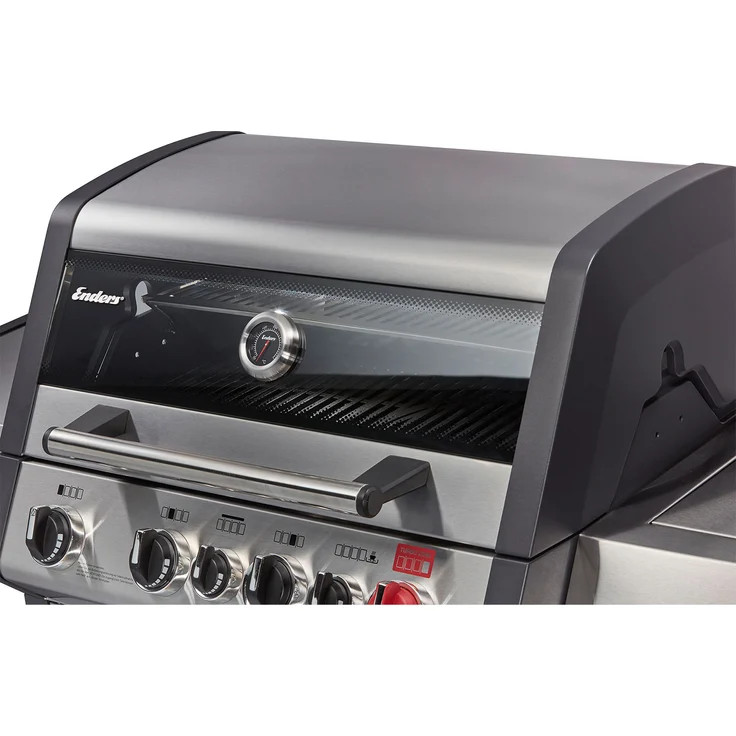 Enders Gasgrill Monroe Pro 4 SIK Turbo Campinggasgrill Standgrill Profigrillwagen – Bild 21