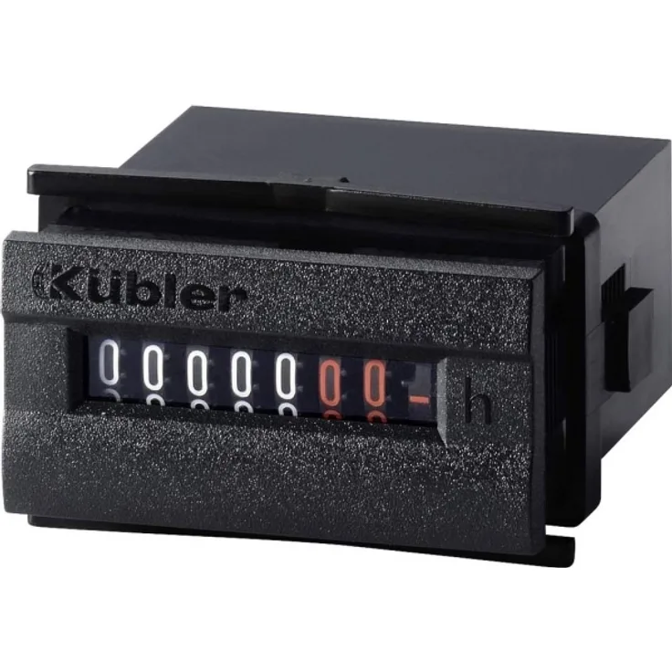 Kübler 3,245,201,071 H37.5 Betriebstundenzähler/Zeitzähler mit DIN-Abmessungen, 48x24, 20-30VAC/50Hz