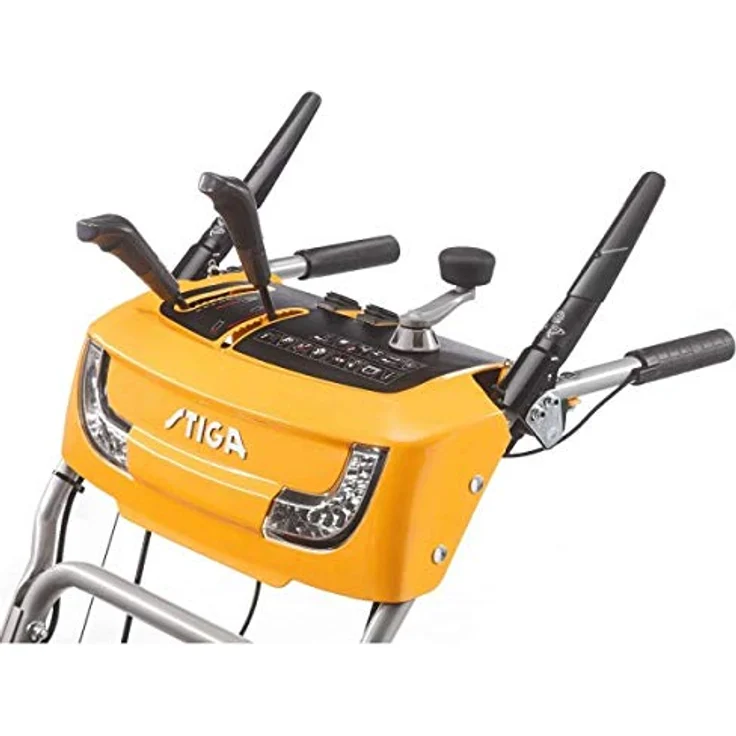 Stiga ST 5262 P Benzin-Schneefräse 1 - 12 m Wurfausführung Seilzugstart 252-cm³-Motor Räumbreite 62 cm Friktionsscheibe – 8 Gänge (6 Vorwärts-/2 Rückwärtsgänge) – Bild 5