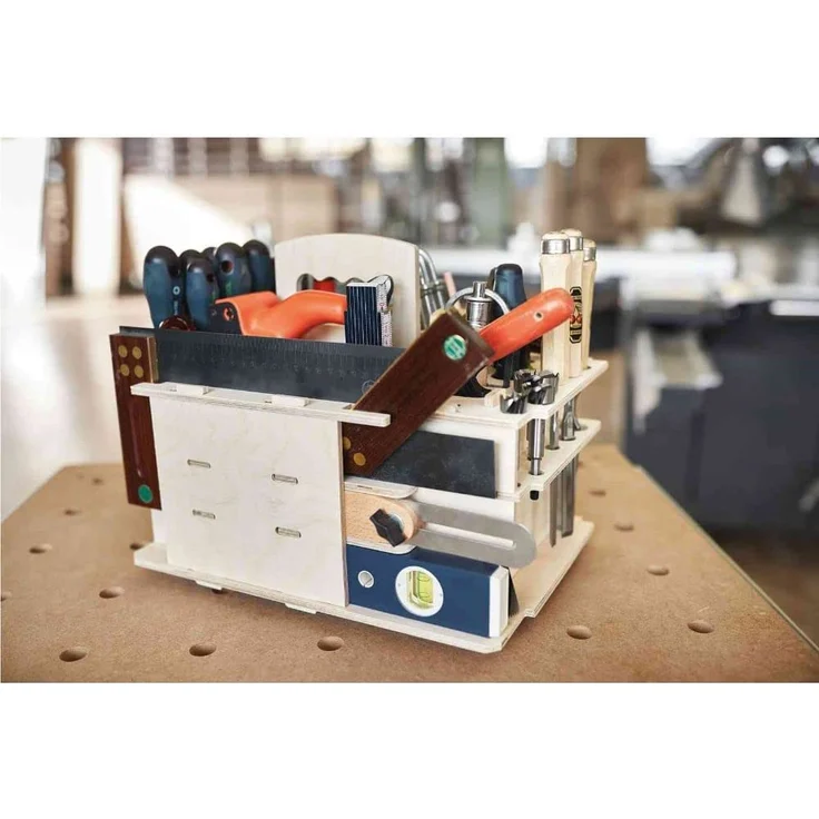 Festool Systainer SYS3 HWZ M 337 Box Werkzeugkoffer mit Holzeinsatz ( 205518 ) Nachfolger von 497658 – Bild 2