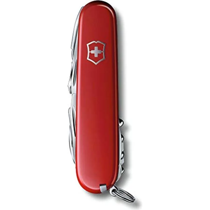 Victorinox SwissChamp rot, mit Lederetui in Blister 1.6795.LB1