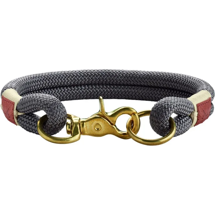 Hunter Hunde-Halsung Sansibar Rantum grau XL