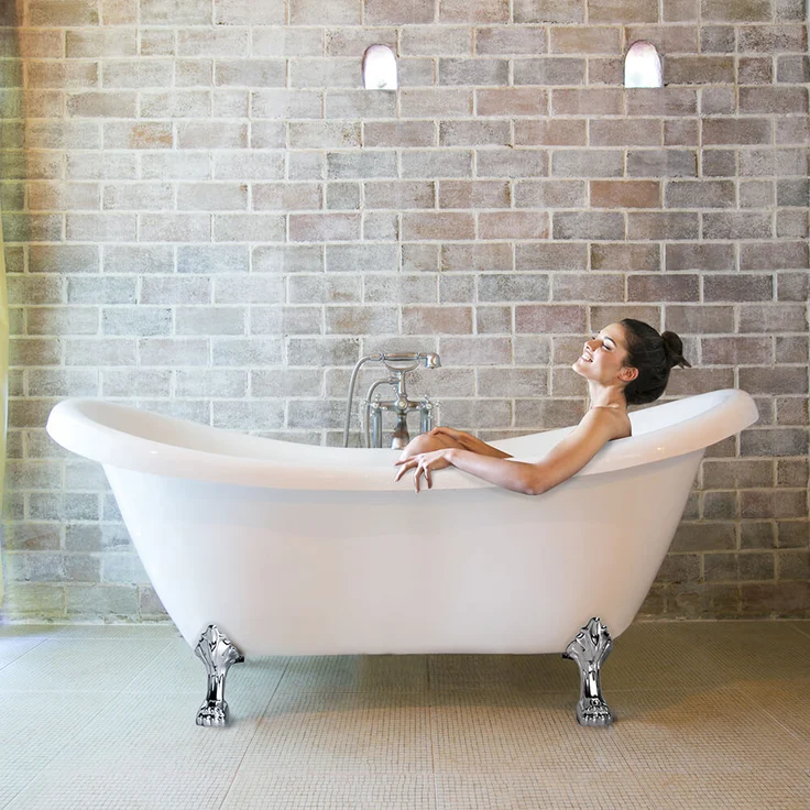 HOME DELUXE Freistehende Badewanne FAMA – Bild 3