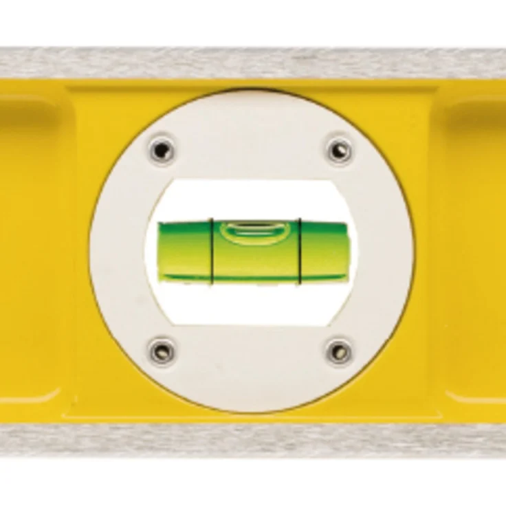 STABILA Wasserwaage Type 83 S, 100 cm, extrem robustes Alu-Druckgussprofil, 1 Horizontal-Libelle, 2 Vertikal-Libellen, Grifföffnungen, Made in Germany – Bild 5