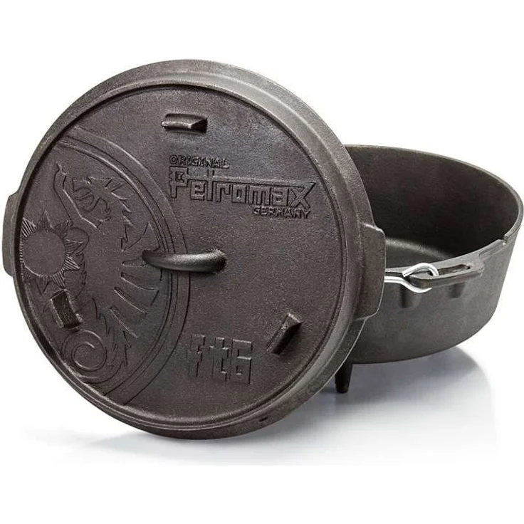 Petromax Feuertopf ft6 mit Füße Dutch Oven / Dopf / Outdoor – Bild 4