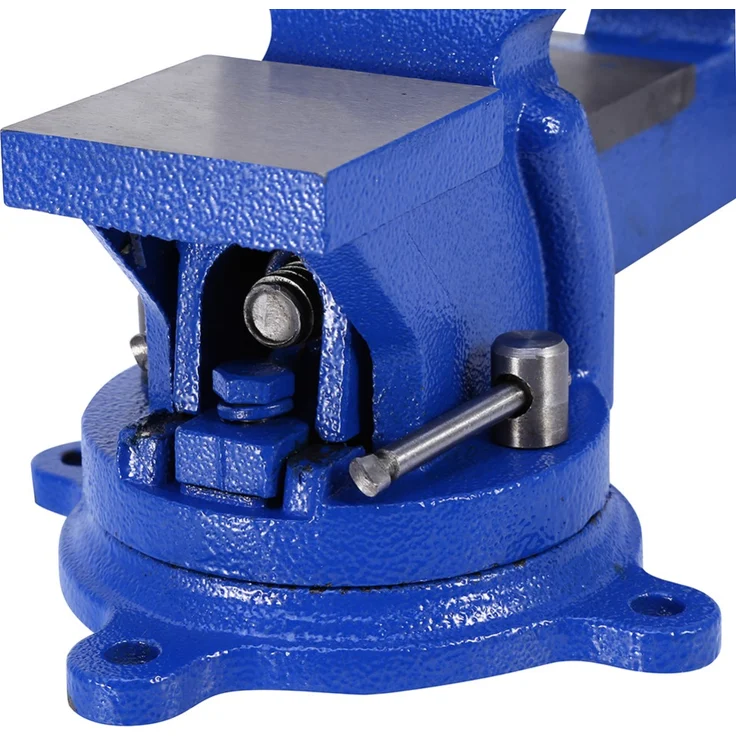 Schraubstock Werkbankschraubstock 200mm drehbar 360° für Werkbank – Bild 4
