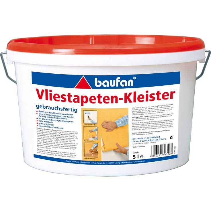 Baufan Vliestapeten Kleister 5 l